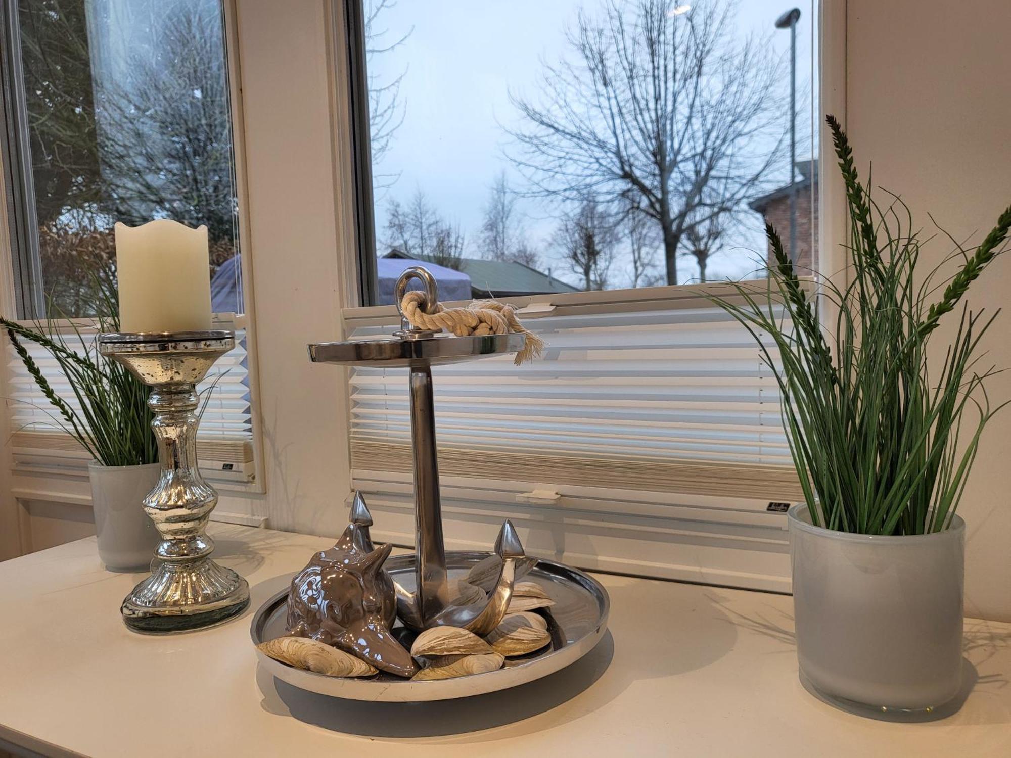 Ferienwohnung 1 Im Reetdachhaus Muehlenhof ซังคท์ พีเทอร์-ออร์ดิง ภายนอก รูปภาพ