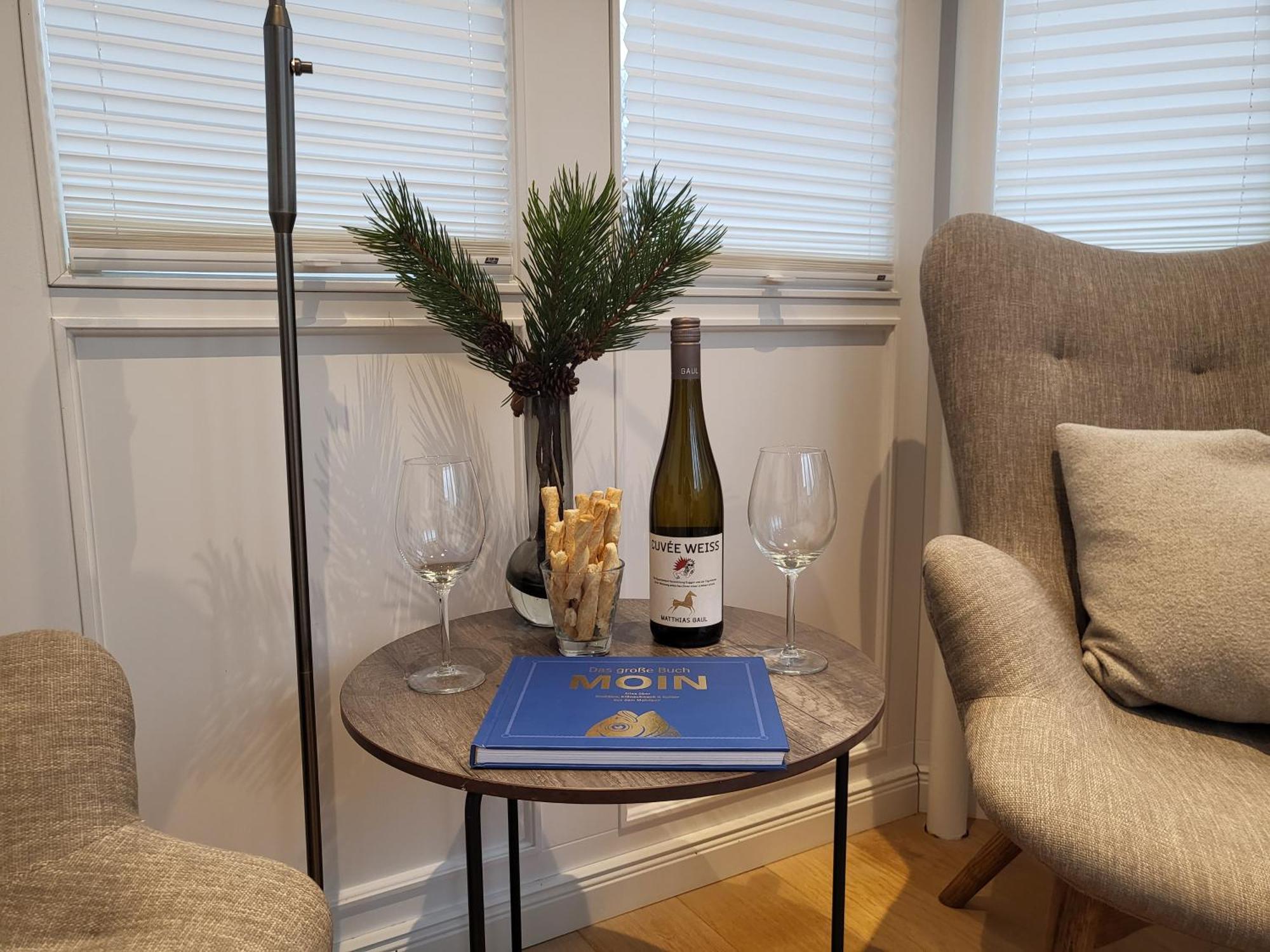 Ferienwohnung 1 Im Reetdachhaus Muehlenhof ซังคท์ พีเทอร์-ออร์ดิง ภายนอก รูปภาพ