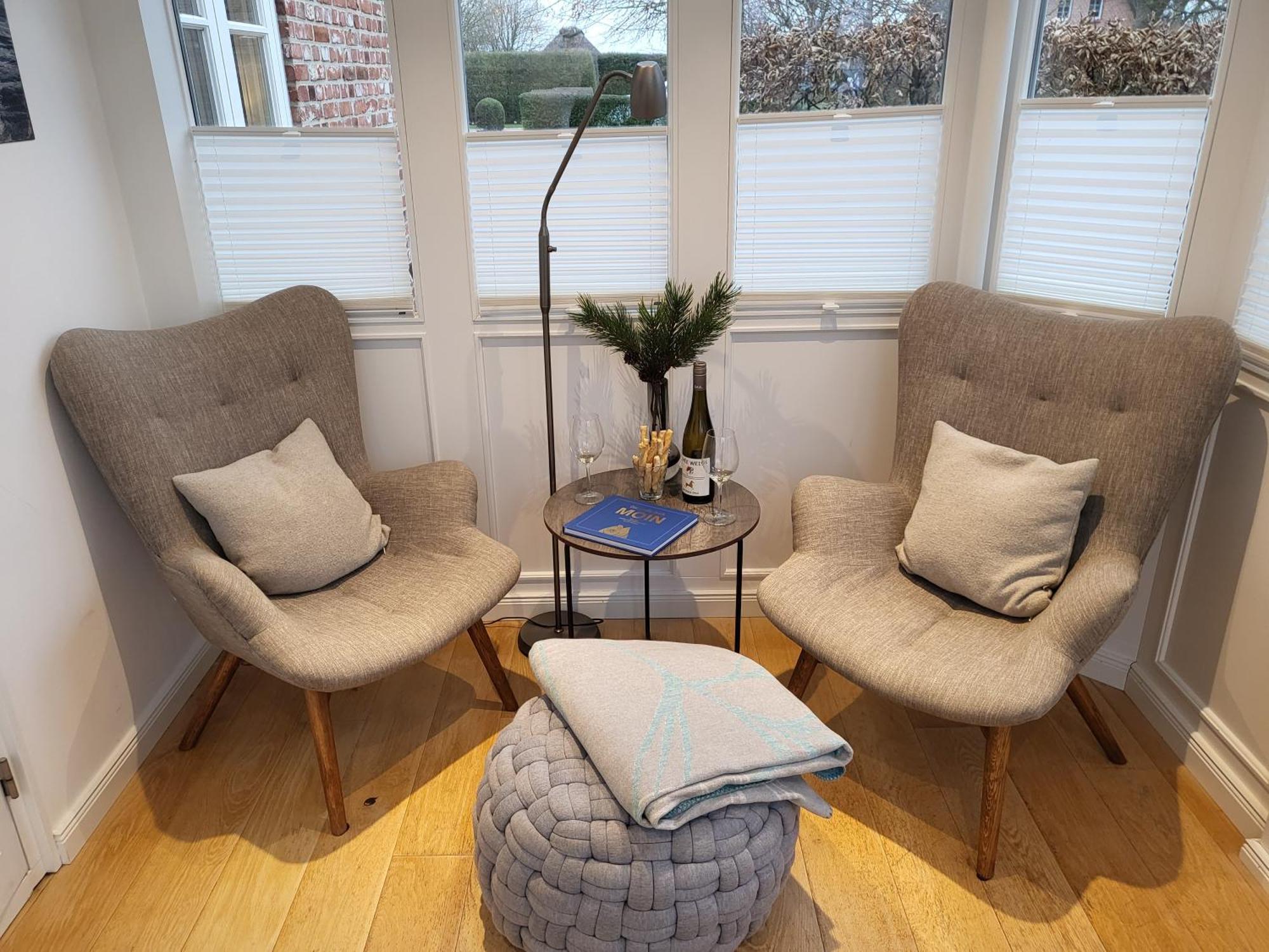 Ferienwohnung 1 Im Reetdachhaus Muehlenhof ซังคท์ พีเทอร์-ออร์ดิง ภายนอก รูปภาพ