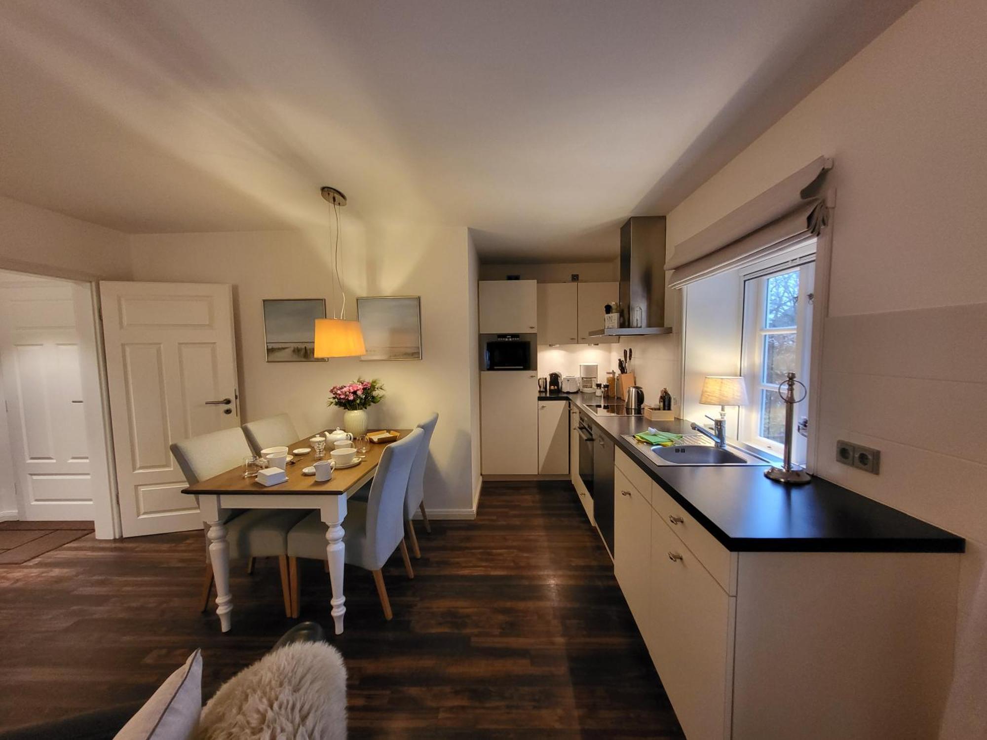 Ferienwohnung 1 Im Reetdachhaus Muehlenhof ซังคท์ พีเทอร์-ออร์ดิง ภายนอก รูปภาพ