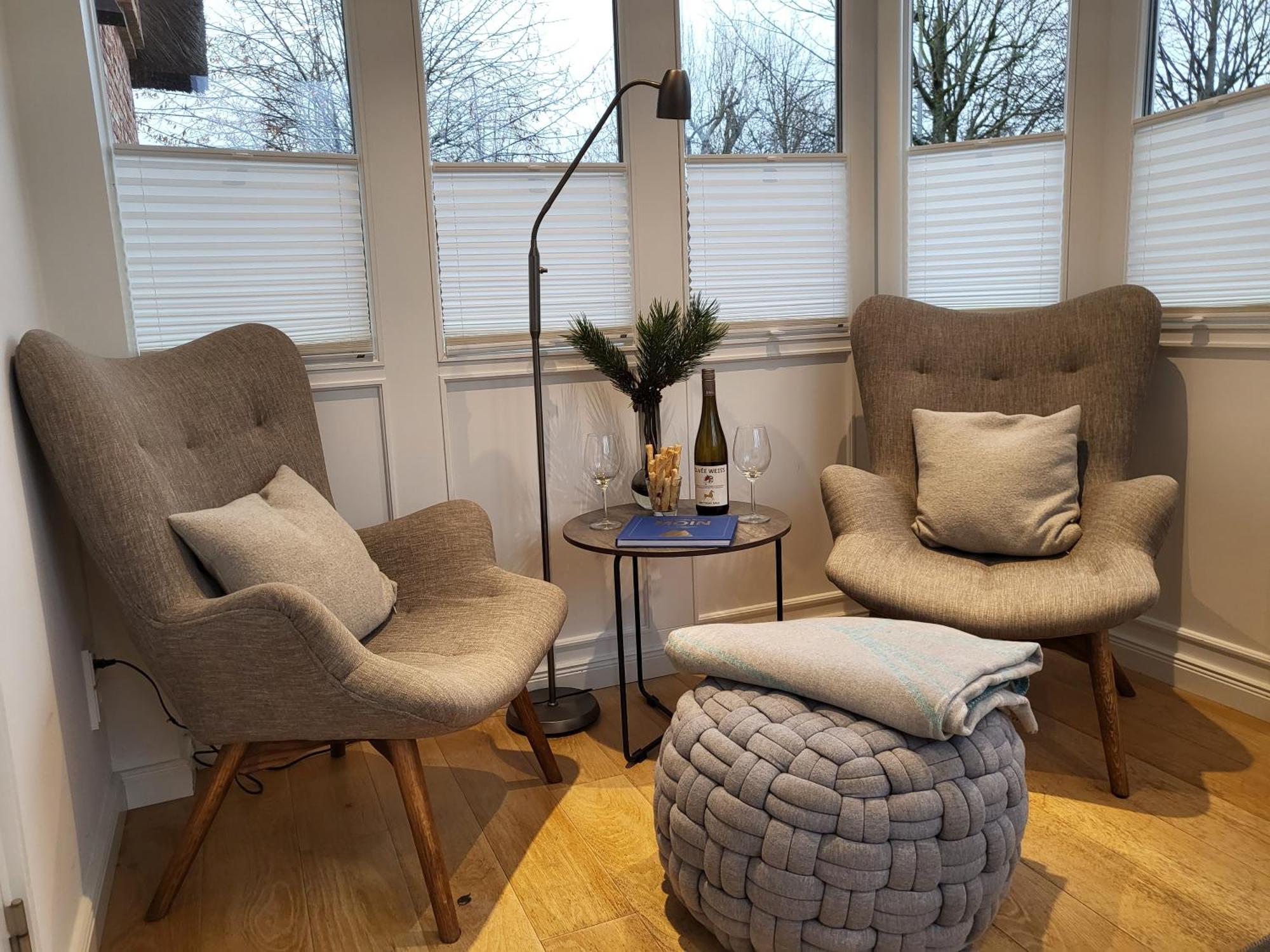 Ferienwohnung 1 Im Reetdachhaus Muehlenhof ซังคท์ พีเทอร์-ออร์ดิง ภายนอก รูปภาพ